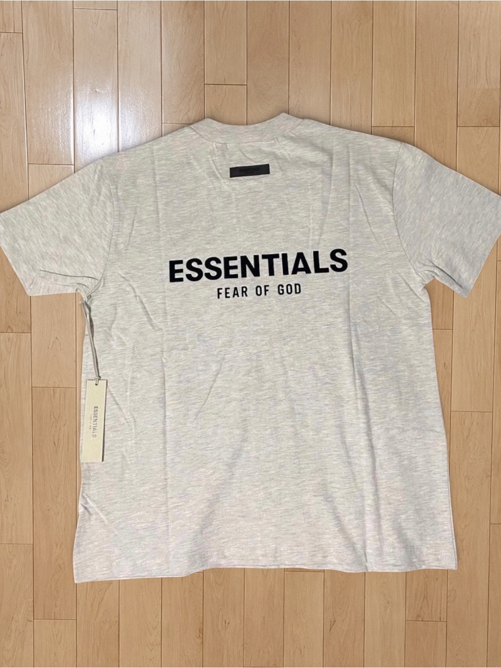 Essentials Fear of God Light Heather Gray T Shirt - Picture 2 of 2